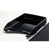 Briefablage Elegant 5220-00-95 A4 / C4 schwarz Kunststoff stapelbar