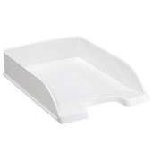 Briefablage WOW 5226-30-01 A4 / C4 perlweiß Kunststoff stapelbar