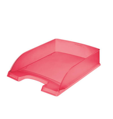 Briefablage Plus 5227-00-26 A4 / C4 rot-transparent Kunststoff stapelbar Briefablage Plus 5227-00-26 A4 / C4 rot-transparent Kunststoff stapelbar