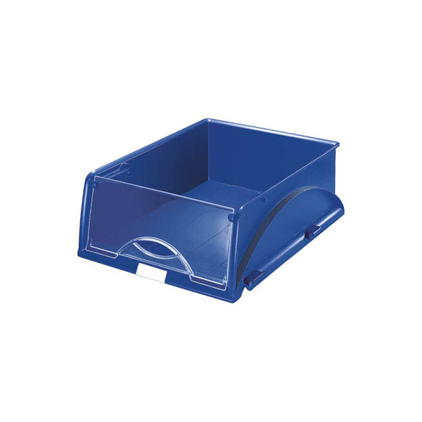4002432352944 - Briefablage-Box Sorty 5231-00-35 mit Frontklappe A4   C4 blau Kunststoff stapelbar 4002432352944 Leitz