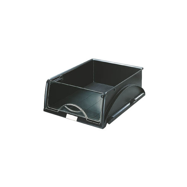 4002432352951 - Briefablage-Box Sorty 5231-00-95 mit Frontklappe A4   C4 schwarz Kunststoff stapelbar 4002432352951 Leitz