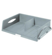 Briefablage Sorty Jumbo 5232-00-85, A3 quer, grau, Polystyrol stapelbar