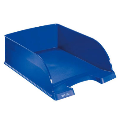 Briefablage Plus Jumbo 5233-00-35 A4 / C4 blau Kunststoff stapelbar