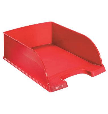 Briefablage Jumbo Plus 5233-00-25, A4/C4, rot, Polystyrol stapelbar