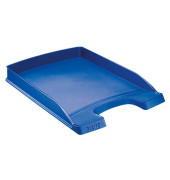 Briefablage Plus flach 5237-00-35, A4/C4, blau, Polystyrol stapelbar