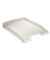 Briefablage Plus flach 5237-00-85, A4/C4, grau, Polystyrol stapelbar