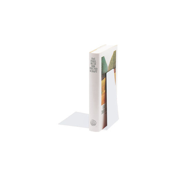 10 Stück Leitz Buchstützen 5298-00-01 12,5x14,5x14cm (BxTxH) Metall weiß 4002432311293 Leitz