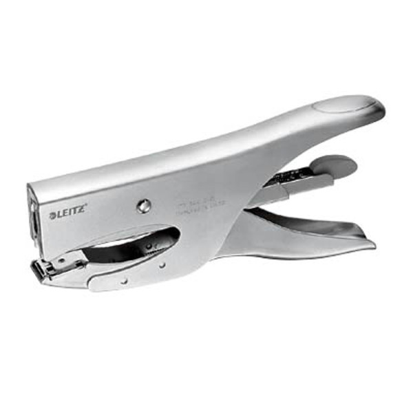 4002432357659 - Heftzange 5549-00-81 silber bis 40 Blatt für 24 6 + 24 8 4002432357659 Leitz