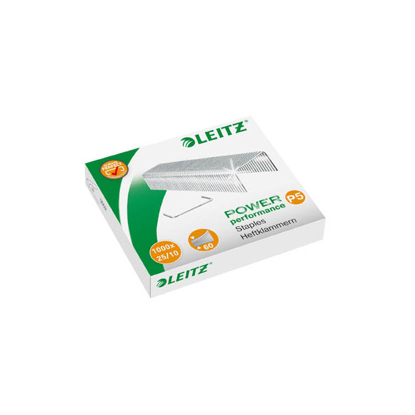 4002432364060 - Heftklammern P5 Power Performance 25 10 5574-00-00 Stahldraht verzinkt Heftleistung 60 Blatt max 4002432364060 1000 Stück