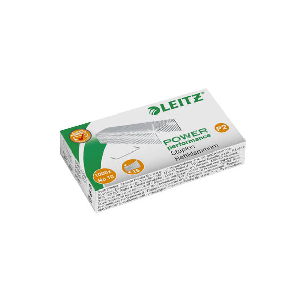 4002432343850 - Heftklammern P2 Power Performance No 10 5577-00-00 Stahldraht verzinkt Heftleistung 10 Blatt max 4002432343850 1000 Stück