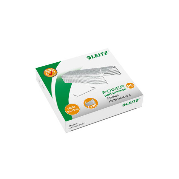 4002432371136 - Heftklammern P6 Power Performance 23 15XL 5579-00-00 Stahldraht verzinkt Heftleistung 120 Blatt max 4002432371136 1000 Stück