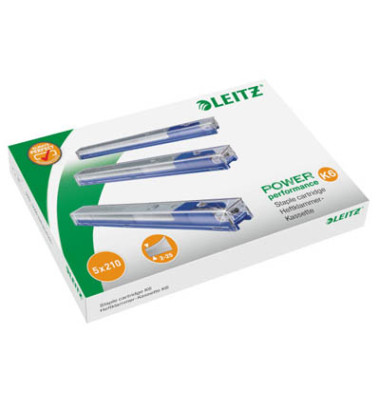 Heftklammernkassette K6 Power Performance 26/6, 5591-00-00, Stahldraht verzinkt, Heftleistung 25 Blatt
