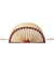 F&auml;chermappe Klassik - & Archiv -Kollektion 5605-00-00, braun, A4, 20 F&auml;cher