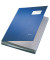 Unterschriftenmappe 5700 5700-00-35, A4 20 F&auml;cher Hartpappe, Kunststoff blau + grau