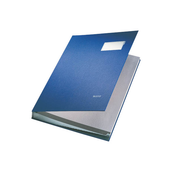 4002432311446 - AKTION LEITZ Unterschriftenmappe Unterschriftenmappe 5700 20 Fächer blau 1 St mit Prämie nach Registrierung