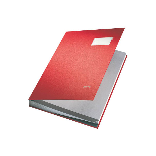 4002432311439 - AKTION LEITZ Unterschriftenmappe Unterschritsmappe 5700 20 Fächer rot 1 St mit Prämie nach Registrierung