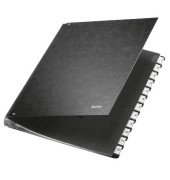 Pultordner 5812-00-95, 1-12, schwarz, A4, 12 F&auml;cher