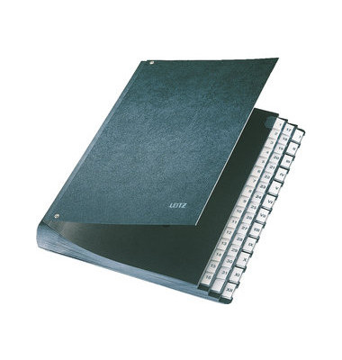 Pultordner 5844-00-95, 1-31 & I-XII, schwarz, A4, 44 F&auml;cher