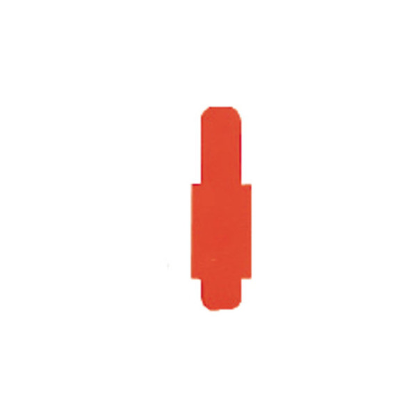 4002432345489 - Signalreiter 03mm Hartfolie orange 40x12mm 4002432345489 6030-00-45 50 Stück