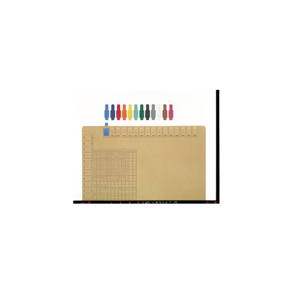 4002432345434 - Signalreiter 03mm Hartfolie weiß 40x12mm 4002432345434 6030-00-01 50 Stück