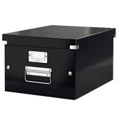 Aufbewahrungsbox Click & Store schwarz 26,5 x 33,5 x 18,8 cm DIN A4