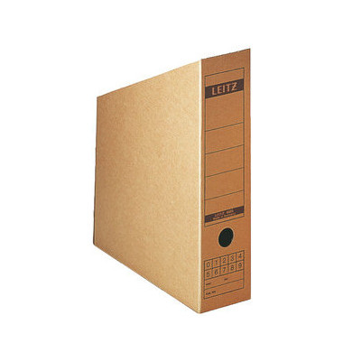 Stehsammler Premium 6083-00-00, A4, naturbraun, Wellpappe, 80mm