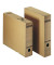 Archivbox Premium 6084-00-00, A4, braun, Wellpappe (RC) kaschiert