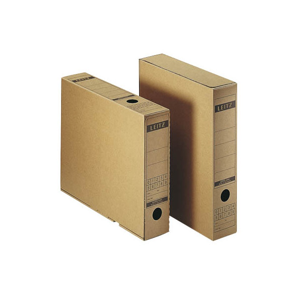 4002432312405 - Archivbox Premium 6084-00-00 A4 braun Wellpappe (RC) kaschiert 4002432312405 Leitz