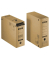 Archivbox Premium 6086-00-00, A4, braun, Recycling-Wellpappe kaschiert