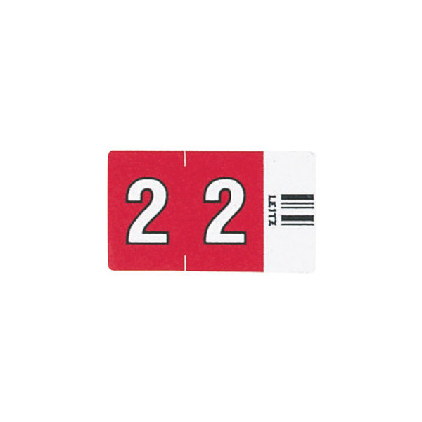 4002432313792 - 6602 Ziffernsignale Orgacolor Ziffer 2 rot 23x30mm 4002432313792 100 Stück