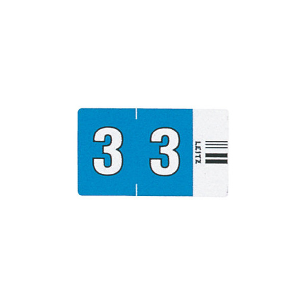 4002432313815 - 6603 Ziffernsignale Orgacolor Ziffer 3 blau 23x30mm 4002432313815 100 Stück