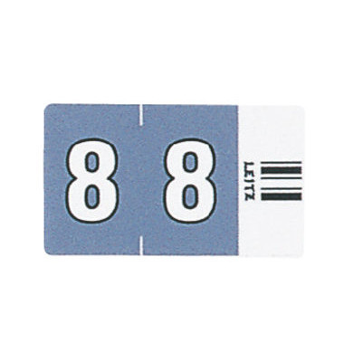 6608 Ziffernsignale Orgacolor Ziffer 8 dunkelgrau 23x30mm 500 Stück 6608 Ziffernsignale Orgacolor Ziffer 8 dunkelgrau 23x30mm 500 Stück