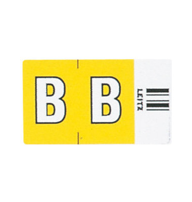 6611 Ziffernsignale Orgacolor Buchstaben B gelb 23x30mm 250 Stück 6611 Ziffernsignale Orgacolor Buchstaben B gelb 23x30mm 250 Stück