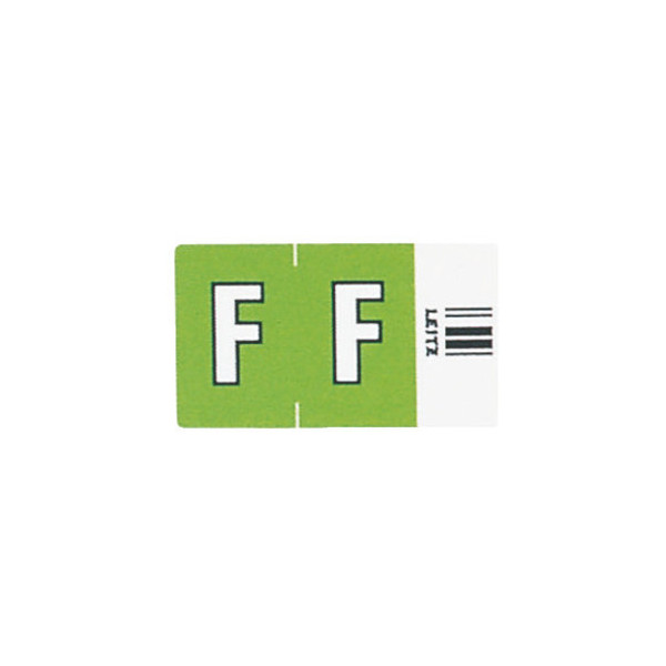 4002432314065 - 6615 Ziffernsignale Orgacolor Buchstaben F grün 23x30mm 4002432314065 6615-10-00 250 Stück