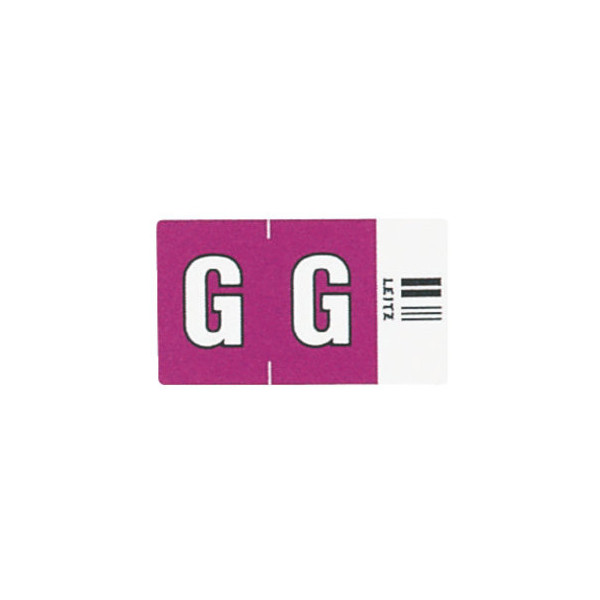 4002432314089 - 6616 Ziffernsignale Orgacolor Buchstaben G violett 23x30mm 4002432314089 6616-10-00 250 Stück