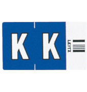 6620 Ziffernsignale Orgacolor Buchstaben K dunkelblau 23x30mm