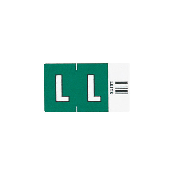 4002432314188 - 6621 Ziffernsignale Orgacolor Buchstaben L dunkelgrün 23x30mm 4002432314188 6621-10-00 250 Stück