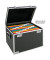 H&auml;ngeregister-Box 6714-00-95, schwarz/chrom, f&uuml;r 30 Mappen A4, mit Deckel