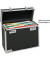 H&auml;ngeregister-Box 6716-00-95, schwarz/chrom, f&uuml;r 15 Mappen A4, mit Deckel