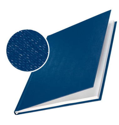 Buchbindemappen impressBind HardCover A4 blau 3,5mm 15-35 Blatt 10 Stück