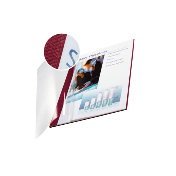 4002432373666 - Buchbindemappen impressBind SoftCover A4 bordeaux 35mm 15- 4002432373666 7398-00-28 10 Stück