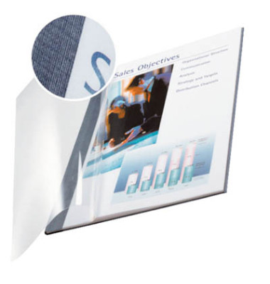 Buchbindemappen impressBind SoftCover A4 blau 3,5mm 15-
