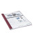 Buchbindemappen impressBind SoftCover A4 bordeaux 7mm 36-