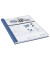 Buchbindemappen impressBind SoftCover A4 blau 10,5mm 71-