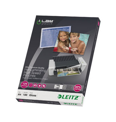 Laminierfolien iLAM High Speed 7430-00-02, A4, 216x303mm, glänzend