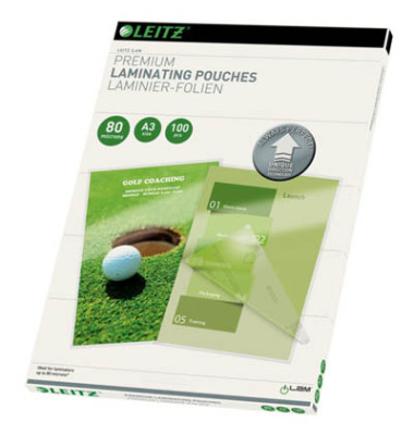 Laminierfolien iLAM Premium UDT 7485-00-00, A3, 297x420mm, glänzend