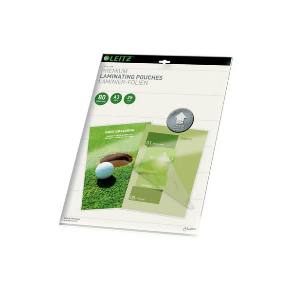 4002432397709 - Laminierfolien iLAM Premium UDT 7486-00-00 A3 303x426mm 80mic x2 glänzend 4002432397709 25 Stück