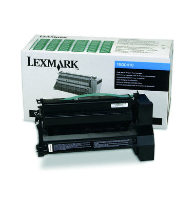 Toner 15G041C Rückgabekassette cyan ca 6000 Seiten Toner 15G041C Rückgabekassette cyan ca 6000 Seiten