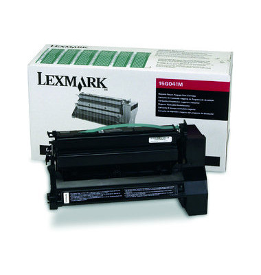 Toner 15G041M Rückgabekassette magenta ca 6000 Seiten Toner 15G041M Rückgabekassette magenta ca 6000 Seiten