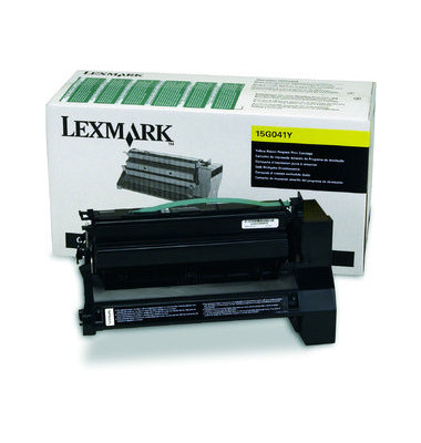 Toner 15G041Y Rückgabekassette gelb ca 6000 Seiten Toner 15G041Y Rückgabekassette gelb ca 6000 Seiten